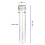 1 x RAW Customer Returns ZEONHEI 60Pcs 40ml Plastic Test Tubes 140x25mm Clear Screw Cap Test Tubes for Flower Candy Pearl DIY Home Decor - RRP €25.2