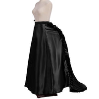 1 x Brand New COSDREAMER Women s High Dress Victorian Petticoat Gothic Steampunk Ruffle Basel Skirt, Black, 36 - RRP €29.56