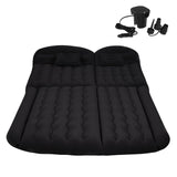 1 x RAW Customer Returns Sinbide Car Back Seat Air Mattress, Trunk Air Mattress, SUV Car Air Mattress with Pump, Split Flocked Surface Air Bed for Travel Camping Outdoor Black  - RRP €53.44