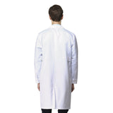 1 x RAW Customer Returns Icertag White Coat Medical Laboratory Work Unisex Men Women Superior Quality XX-Large  - RRP €22.61