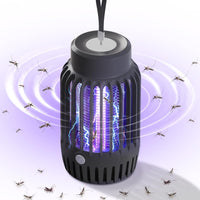 1 x RAW Customer Returns Mosquito Killer Lamp, Electric Insect Killer with Night Light 2 in 1, Powerful Pest Control Traps for Indoor and Outdoor - RRP €26.4