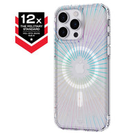 1 x RAW Customer Returns Tech21 Evo Clear Sparkle Case for iPhone 15 Pro, Compatible with MagSafe, Simple Phone Case, Biodegradable, Transparent Glitter, 12x Military Grade Drop Protection 3.6m - RRP €40.33