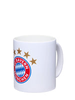 1 x RAW Customer Returns FC Bayern Munich Mug Logo White - RRP €11.71