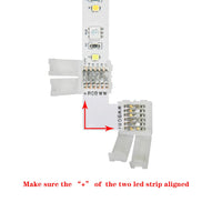 1 x RAW Customer Returns ENQIMAOYI 6 Pin LED Quick Connector Kit for 12mm Wide SMD 5050 RGBWW LED Strip Light Kit - RRP €29.23