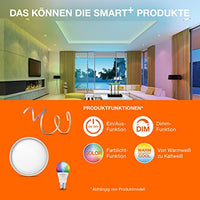 1 x RAW Customer Returns LEDVANCE Smart LED bathroom lamp Chrome, 18W, 2100LM, 3000-6500K, 30cm, IP44, Orbis Disc wall light, bathroom light with WiFi technology, dimmable, controllable via app and voice assistants - RRP €41.15