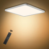 1 x RAW Customer Returns SUNZOS ceiling lamp LED ceiling light dimmable 36W, 3000K 4500K 6500K 30cm ceiling lamp LED panel dimmable for lamp living room, bedroom, kitchen lamp, dining room, bathroom, LED lamps ceiling lamps - RRP €34.99