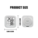 1 x RAW Customer Returns Digital Thermo-Hygrometer, Thermometer Hygrometer Indoor 6 Pieces, Nizirioo Small Temperature and Humidity Meter with Display in , Digital High-Precision Temperature Sensor for Indoor Baby Room - RRP €14.09