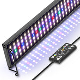 1 x RAW Customer Returns hygger 26W Aquarium LED Light, Full Spectrum Aquarium Lighting with 24 7 Day-Night Cycle Mode, Automatic ON OFF Timer, Adjustable Brightness, 7 Color Options, for 60-76 cm Freshwater Tank - RRP €46.54