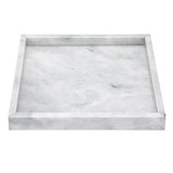 1 x RAW Customer Returns SUMNACON Marble Serving Tray Serving Platter Tray Jewelry Plate for Bathroom Kitchen Storage Toiletries Jewelry Cake Home Decoration Gray 25cm  - RRP €35.28