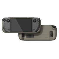 1 x RAW Customer Returns Skull Co. GripCase SD for Steam Deck and Steam Deck OLED A Soft Protective Case with Textured Grips Full Protection and Stand, Shock-Absorption Non-Slip and Anti-Scratch Cover Design - Coyote Gray - RRP €17.53