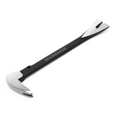 1 x RAW Customer Returns Precision iron nail iron crowbar nail slots chisel scraper crowbar made of forged carbon steel 250mm bend-resistant - RRP €16.81