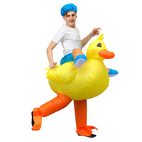 1 x RAW Customer Returns JASHKE Inflatable Costume Duck Costumes Inflatable Halloween Costumes for Adults - RRP €39.99