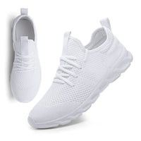 1 x RAW Customer Returns MGNLRTI Men s Running Shoes Sports Gymnastics Running Sneakers Tennis Snikers White EU45 - RRP €58.8