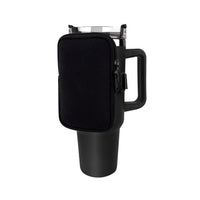 3 x Brand New Bottle cover, mobile water bottle strap, the drinking bottle bag is suitable for Stanley cup, gym accessories for women, drinking bottle holder for camping, hiking, outdoor sports black . - RRP €61.2