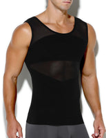 1 x RAW Customer Returns Casey Kevin Shapewear Undershirt Men, Tummy Control Undershirt Men, Compression Underwear Tank Top Men, Compression Shirt Men Body Shaper - RRP €50.41