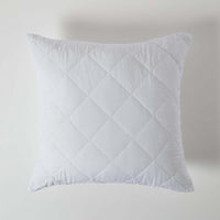 1 x RAW Customer Returns Homescapes set of 4 quilted cushion protectors 80 x 80 cm, padded polycotton cushion covers hypoallergenic - RRP €34.99