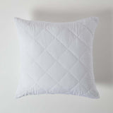 1 x RAW Customer Returns Homescapes set of 4 quilted cushion protectors 80 x 80 cm, padded polycotton cushion covers hypoallergenic - RRP €34.99