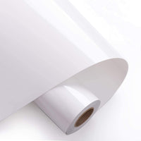 1 x RAW Customer Returns HIKENRI Plotter Film Textile, HTV Vinyl Heat Transfer Film Plotter White 30.5 305cm, Vinyl Film Plotter Self-Adhesive White, Flex Film White, Iron-On Film for DIY Clothing, Bags, Plotters, Crafts - RRP €12.04