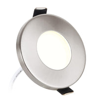 1 x Brand New HCFEI LED Recessed Light IP44 230V 5W Dimmable Bathroom LED Spotlight Spotlights Ceiling Lamp Recessed Lamps Warm White 3000K Set of 1  - RRP €20.4