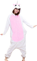 1 x RAW Customer Returns chuangminghangqi Animal Pajamas Unisex Adult Carnival Costume Halloween Pajamas Cosplay Costumes Women Men Animal Tracksuit Pink,M  - RRP €21.53