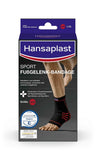 1 x RAW Customer Returns Hansaplast Sport ankle bandage, ankle bandage protects and supports the joint, ankle bandage suitable for the right and left ankle, size S M pack of 1  - RRP €19.19