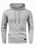 1 x Brand New JMIERR Men s Oversized Hoodie Winter strikehoodie with Fitness Sweatshirts Hood with Pocket Gray XXXL - RRP €25.69