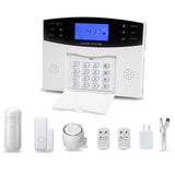 1 x RAW Customer Returns Splenssy WiFi GSM Home Alarm Security System, TUYA Wireless DIY Smart Home Burglar Security Alarm System, 2-Way Voice Intercom, Remotely Monitor Alarm - RRP €59.74