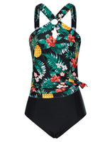 3 x Brand New GRACE KARIN Women s Tankini Swimsuit Sexy Halter Two Piece Swimwear Print Swimsuit Beachwear - RRP €60.54