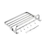 1 x RAW Customer Returns XIAJIA-Polished Stainless Steel Towel Rack Wall Shelf Towel Rack with Bars,Hotel Style.40 24 19.5Cm - RRP €41.84