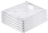 1 x RAW Customer Returns 6 Pieces Clothes Vacuum Bags, Transparent Vacuum Sack Bags for Clothes Duvet 80X120cm  - RRP €18.97