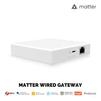 1 x RAW Customer Returns A2ZWORLD Matter Gateway, Thread Hub Zigbee Bridge, compatible with Alexa Google Apple Homekit Smartthings Tuya, LAN Hub Wired MU3000 - RRP €63.92