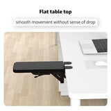 1 x RAW Customer Returns HONJIE Computer Desk Armrest, Suitable for Office Desks, Sturdy Mouse Arm Support, Computer Desk Extender, Suitable for Home and Office - RRP €28.68