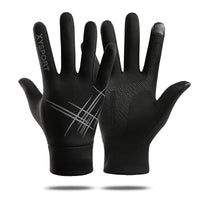 7 x RAW Customer Returns LAMOOER Winter Gloves, Anti-Slip Touchscreen Thin Thermal Gloves Cycling Gloves Lightweight Running Gloves for Women Men - RRP €73.22