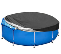 3 x Brand New PEESHON Swimming Pool Cover, 305cm Round Pool Cover, Above Ground Pool Winter Cover, Foldable and Waterproof Pool Cover Waterproof and Dustproof Black  - RRP €98.25