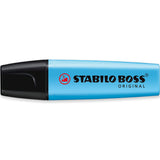 1 x RAW Customer Returns STABILO BOSS ORIGINAL Highlighter Pack of 5 Red Yellow Light Blue Lavender - RRP €12.19