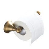 1 x RAW Customer Returns Flybath Toilet Paper Holder without Lid Antique Brass Bathroom WC Roll Holder Wall Mounted, Brushed Bronze - RRP €19.66