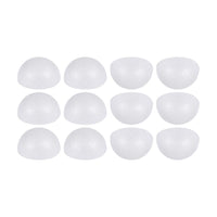 5 x Brand New 15PCS Half Round Foam Ball 9CM Craft White Foam Balls Hemispherical Foam Shape Modeling Foam DIY Arts School Project - RRP €82.9