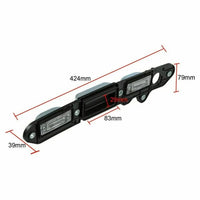 1 x RAW Customer Returns YUCKMZ rear tailgate trunk lid handle strip license plate light 1TD827574A,1T0 827 574 C,1T0 827 574 L Compatible with VW Golf Touran Passat B6 - RRP €24.54