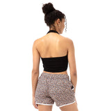 1 x RAW Customer Returns LARGERED 2 Pack Swim Shorts Women Summer Short Swim Trunks Quick-drying Swim Shorts UV Protection Beach Shorts Sports Pants Training Pants Yoga Pants With Pocket and Elastic Band, Black Leopard, L - RRP €31.75