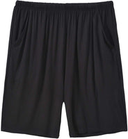 1 x RAW Customer Returns MoFiz Men s Pajama Shorts Modal Soft Shorts Shorts with Pockets 2 Pieces Blue Black S - RRP €27.99