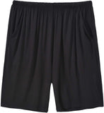 1 x RAW Customer Returns MoFiz Men s Pajama Shorts Modal Soft Shorts Shorts with Pockets 2 Pieces Blue Black XXL - RRP €27.71