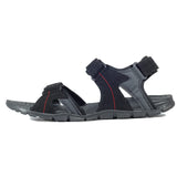 3 x Brand New Hi-Tec Kuriles Men s Sporty Velcro Sandal, Robust Rubber Sole, Traction, Ideal for Summer, Black Black Charcoal Molten Lava , 41 EU - RRP €132.0