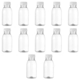 1 x RAW Customer Returns Lurrose 12 Pieces Drinking Bottle 250Ml Plastic Juice Bottles Juice Bottles Smoothie Bottle Milk Bottle with Lid for Milk, Water, Juice, Yogurt, Drinks. - RRP €14.51