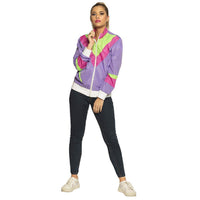 1 x RAW Customer Returns Boland - Adult costume tracksuit 80s with pockets, jacket and trousers, various sizes, camping suit, jogging suit, assistant suit, retro style, group costume, theme party, carnival - RRP €22.7