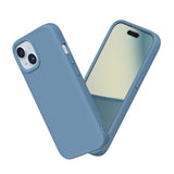 1 x RAW Customer Returns RhinoShield Case compatible with iPhone 15 SolidSuit - Shock-absorbing slim protective case with premium finish - 3.5 meter drop protection - turquoise blue - RRP €29.99