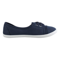 1 x RAW Customer Returns Elara Women s Ballerina Flats Sneaker Lace-Up Chunkyrayan BD1413 Navy-36 - RRP €24.95