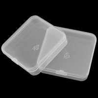 1 x Brand New NAMYEUT 35 pieces small storage boxes with lid 7 x 7 x 1.7 cm, mini storage container, transparent plastic sorting box, for storing small parts, jewelry, craft materials - RRP €19.15