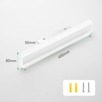 1 x RAW Customer Returns Yafido 14W LED mirror light bathroom 230V 40CM LED bathroom light wall 1050Lumen bathroom mirror lamp 3000K warm white, 4000K neutral white, 6000K cold white wall lamp - RRP €42.35