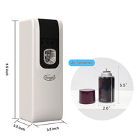 1 x RAW Customer Returns Fengjie Automatic Air Freshener, Automatic Adjustable Room Freshener Spray Dispenser Wall Mounted for Room Fragrance, Public Toilets, Hotels, Restaurants to Prevent Bad Odors - RRP €21.99