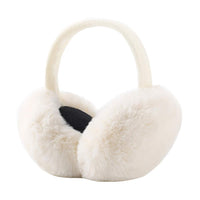 1 x Brand New WOIRROIP Winter Ear Warmers, Winter Earmuffs, Foldable, Removable, Washable, Plush Earmuffs, Warm Cold Protection, Cold Winter Accessories, Outdoor Ear Cups - RRP €13.1